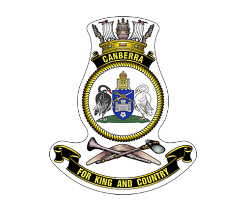 HMAS Canberra (III) badge