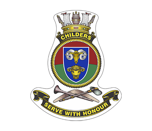 HMAS Childers badge