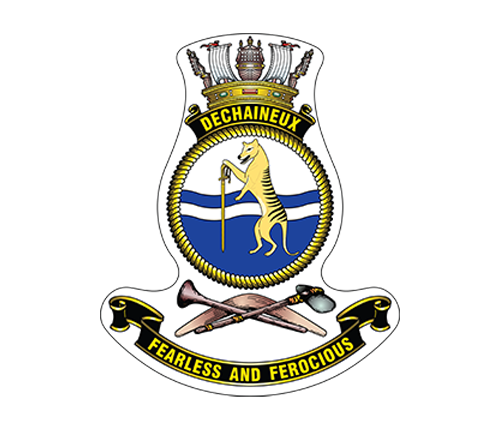 HMAS Dechaineux badge