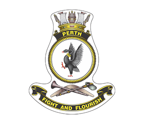 HMAS Perth badge