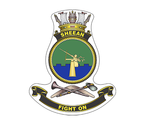 HMAS Sheean badge