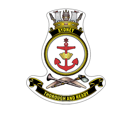 HMAS Sydney (V) badge